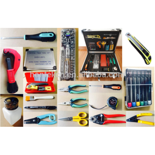 Customize Fiber Optic Tool Kit Tools HSV-201 For FTTH Network